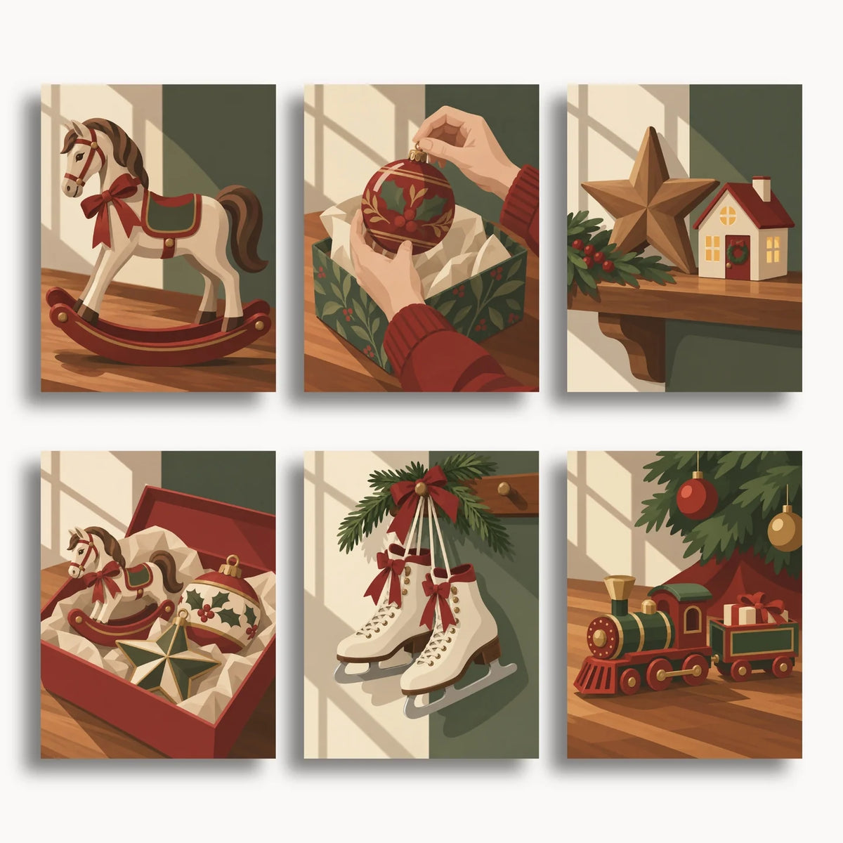 Christmas Keepsakes | 6 Mini Kits