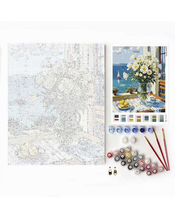 Paintglee Malelerret  forhåndstrykt