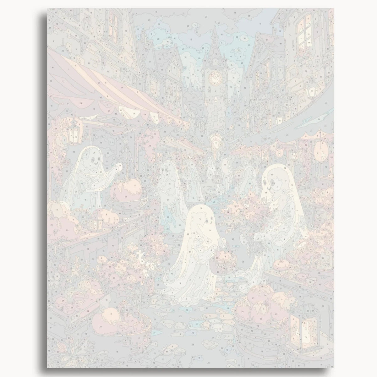 Ghosts at the Pumpkin Market